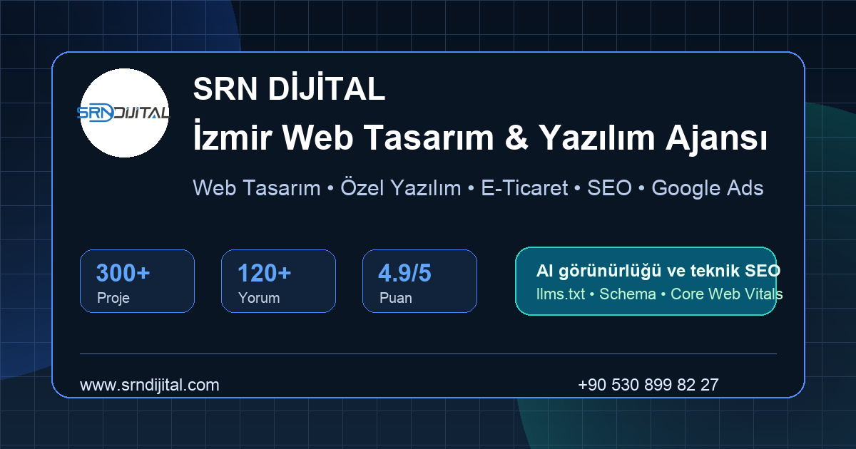 SRN Dijital sosyal paylaşım görseli